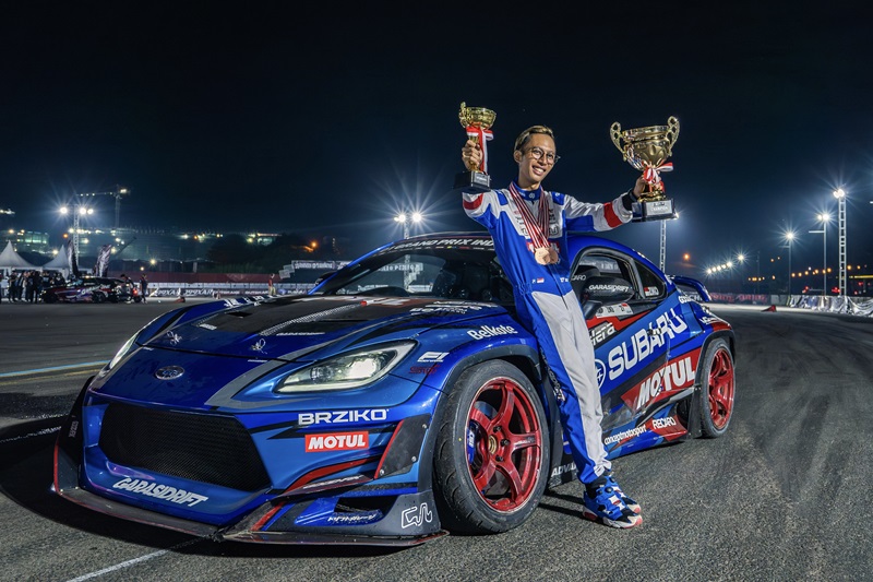 Ziko Champion of D1GP South East Asia Top Qualifier of D1GP R8