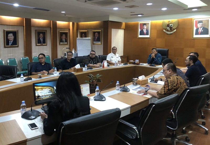 Suasana diskusi NMAA dengan KEMENPERIN