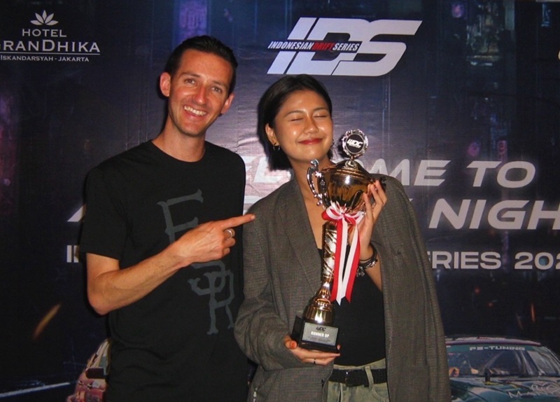 Najel Peringkat 2 Women Drift Challenge Kelas AM