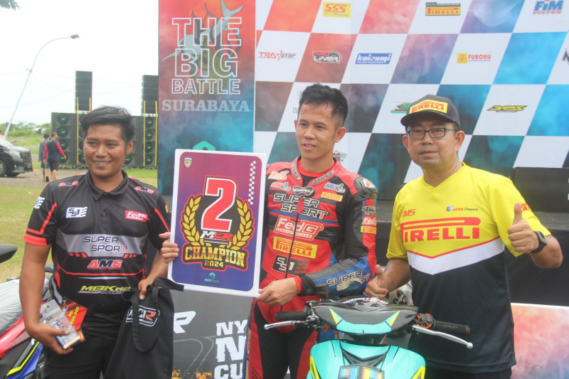 Tommy Salim Puas podium juara 2