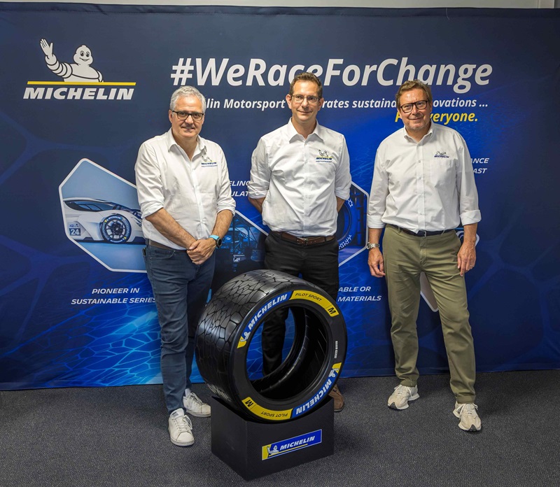 Tim Michelin bersama Ban Michelin Pilot Sport Endurance