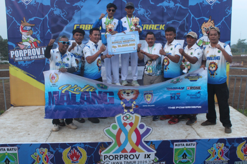 TIM GRASSTRACK KOTA MALANG Raih hasil maksimal