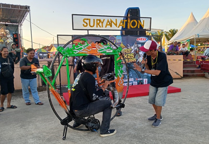 OTOCHALLENGE. Test ride untuk tunjukan peformance motor ekstrim