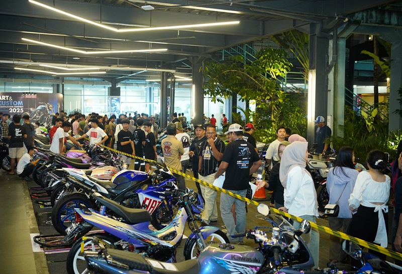 ANTUSIASME PENGUNJUNG Padati Art and Kustom SGM 2025