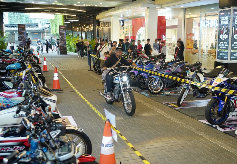 TEST JALAN Pembuktian dan show off para builder motor Singkawang