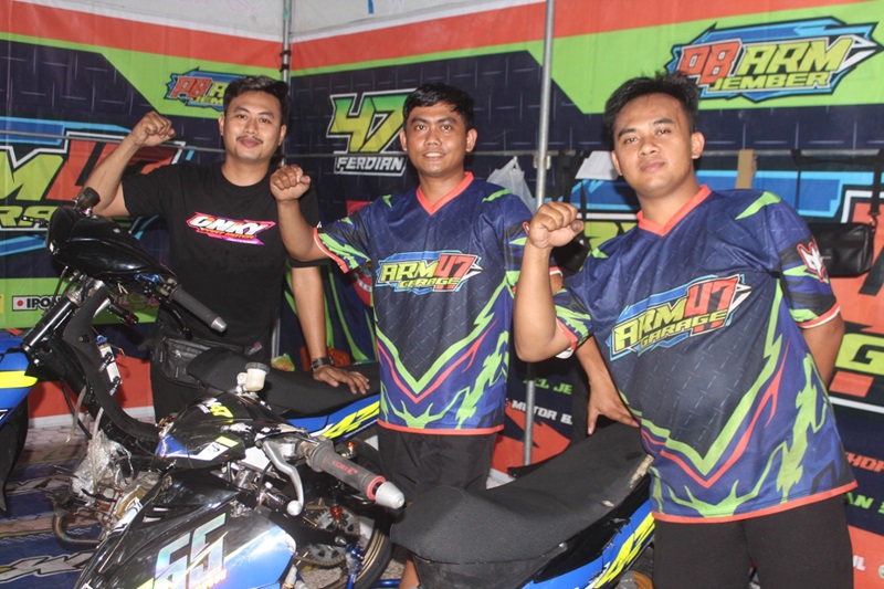 Team ARM Jember. Sabet bebek 4 tak lokal karesidenan