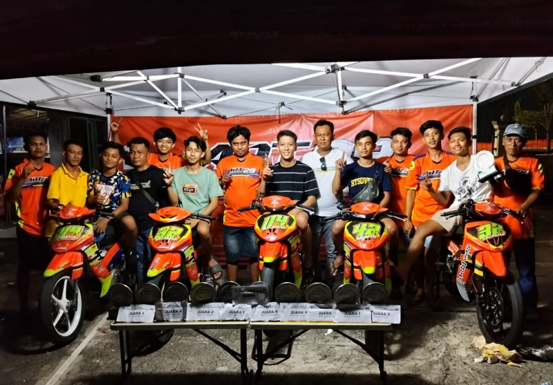 Team ART Bawang Mas Grup Pamekasan. Borong podium di Bojonegoro