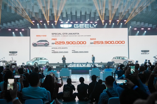 Foto Geely EX2 Resmi Meluncur di Indonesia 04