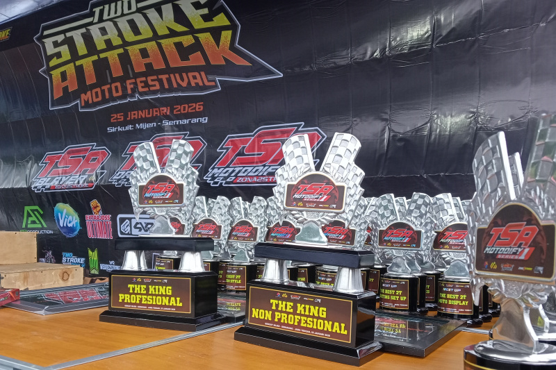 JUARA KONTES Diganjar dengan apresiasi tertinggi