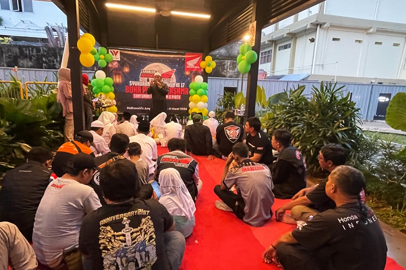 Sweet Seventeen AHJ Soliditas Komunitas Honda Jakarta dalam Semangat Kebersamaan Ramadan 2