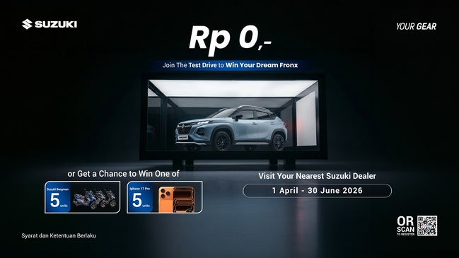 Suzuki Program Marvelous Test Drive Campaign Suzuki Fronx 01