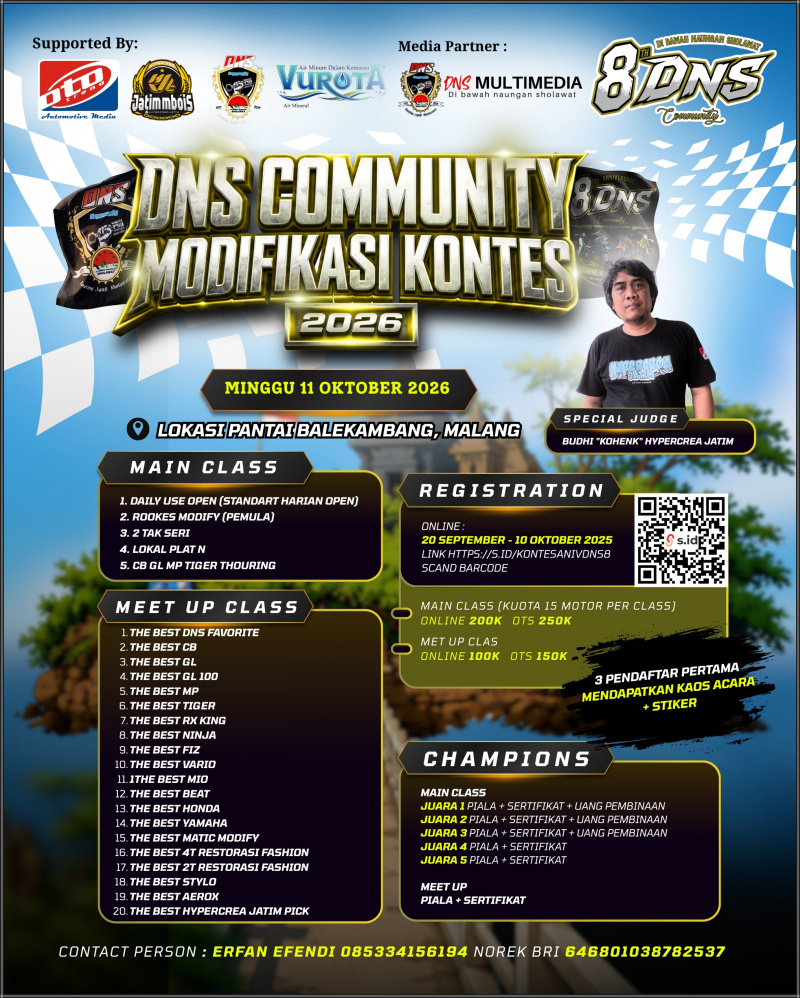 2026 10 11 dns malang