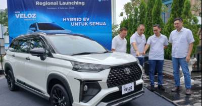 Toyota New Veloz Hybrid EV Resmi Dikenalkan PT. Toyota Astra Motor (TAM) di Jatim.