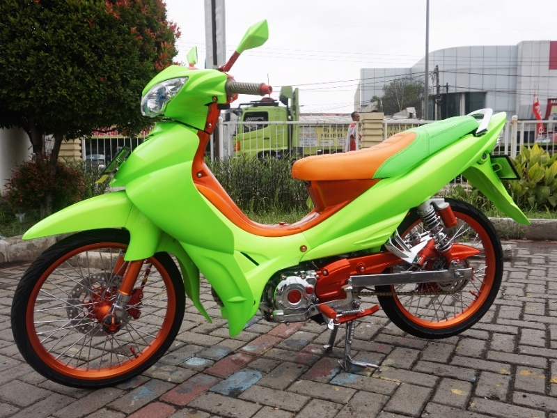 Modifikasi Warna Motor Jupiter Z