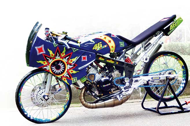 Kawasaki Ninja 150 R '14 Tangerang : SR Mascot Tim Panik