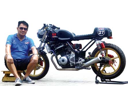 KAWASAKI NINJA 250 '09 - TANGERANG : CAFE RACER RACING BOY