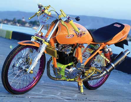 HONDA MEGA PRO ’03 - SITUBONDO : ABIS INI GANTI CB RACING?