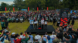 Polytron Electric Vehicle Riders (PEVR) Sukses Gelar Jamnas di Sumedang, Pecahkan Rekor Muri Pengisian Daya Motor Listrik Terbanyak